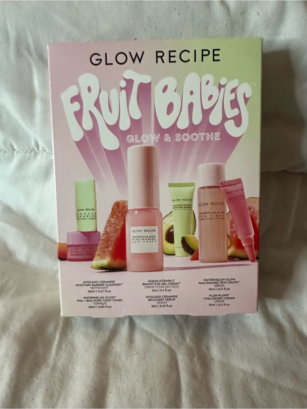 Glow Recipe Fruit Babies Glow & Soothe Skincare Set - Pink